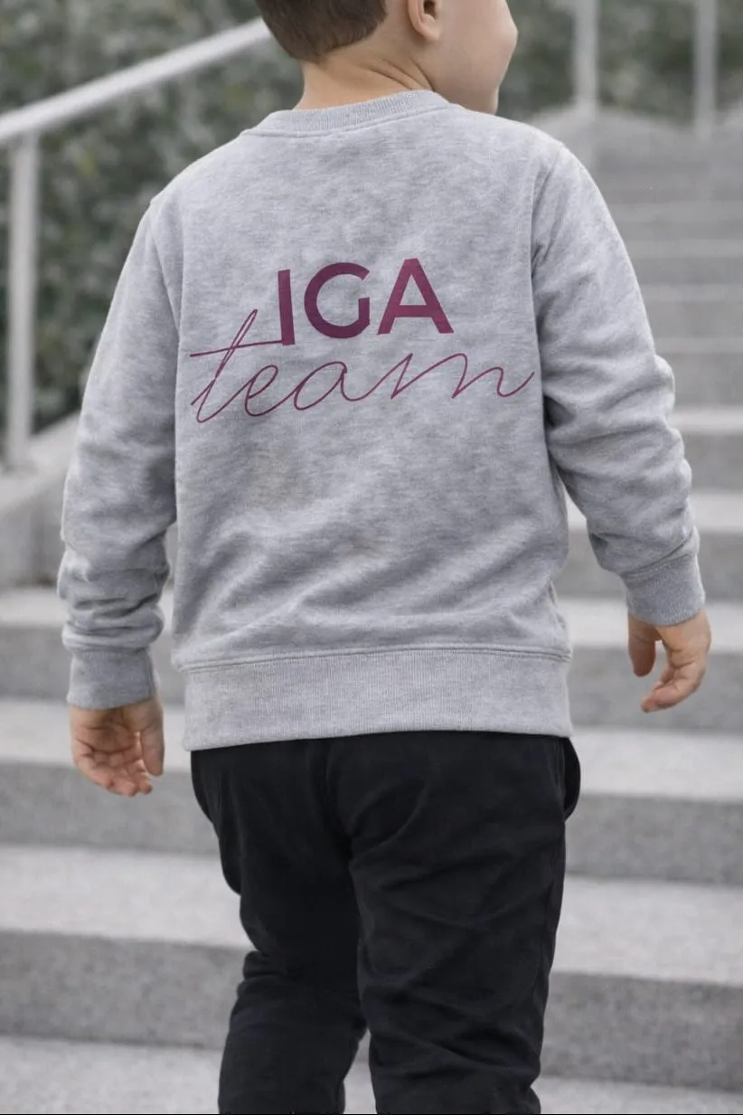 Sudadera IGA TEAM kids